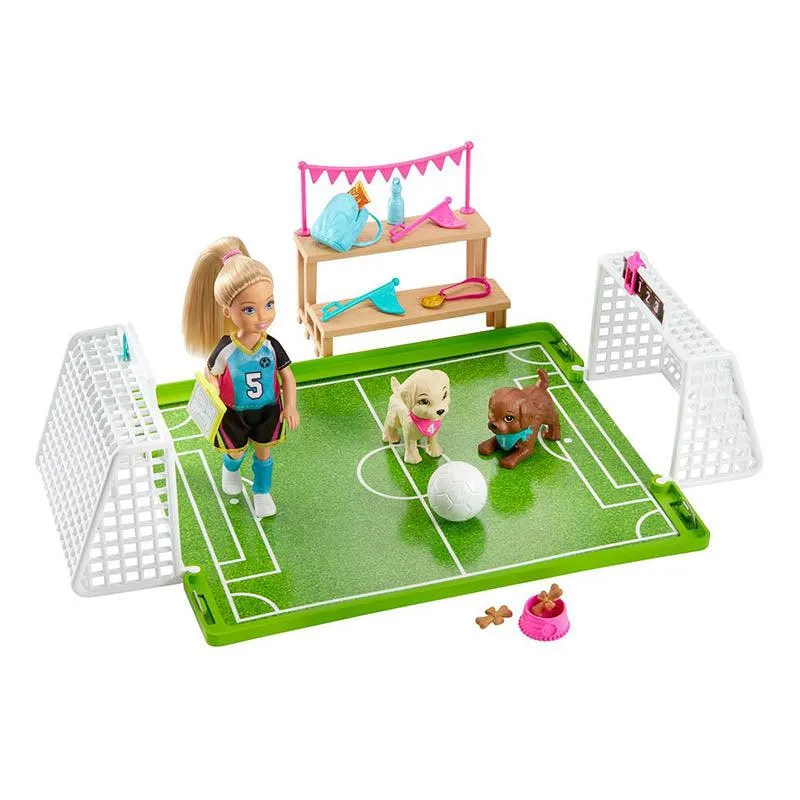 Barbie Chelsea Soccer Playset