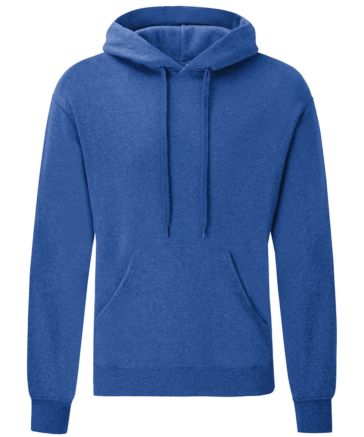 Classic 80/20 hooded sweatshirt | Heather Royal