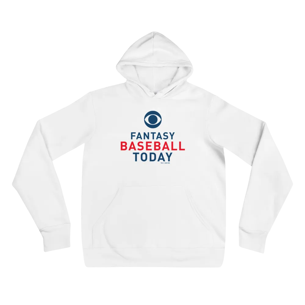 Fantasy Baseball Today Podcast Logo Adult Fleece Hooded Sweatshirt