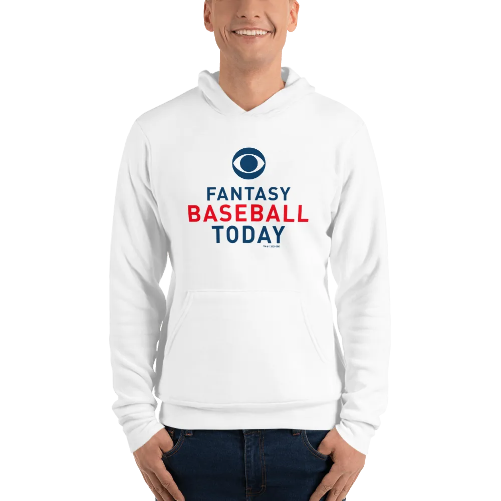 Fantasy Baseball Today Podcast Logo Adult Fleece Hooded Sweatshirt