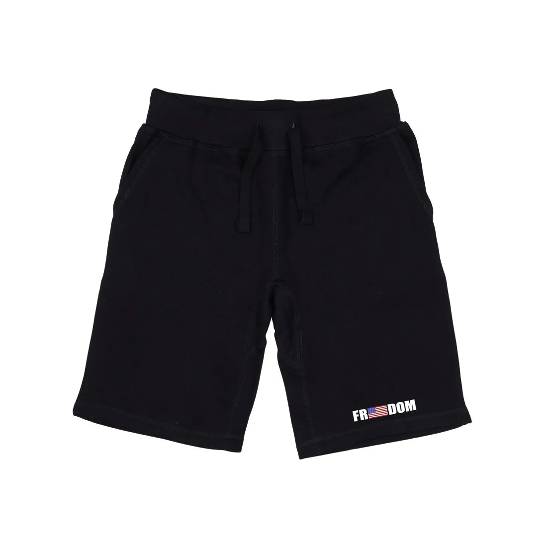 RAPDOM TS6 Fleece Gym Shorts Freedom USA Flag
