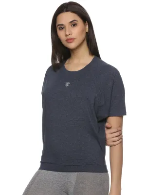 Women UPF Sun Protection Eco Friendly Yoga Top With Batwing Sleeve